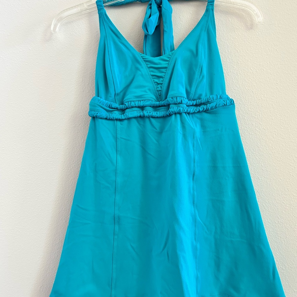lululemon athletica Turquoise Halter Top